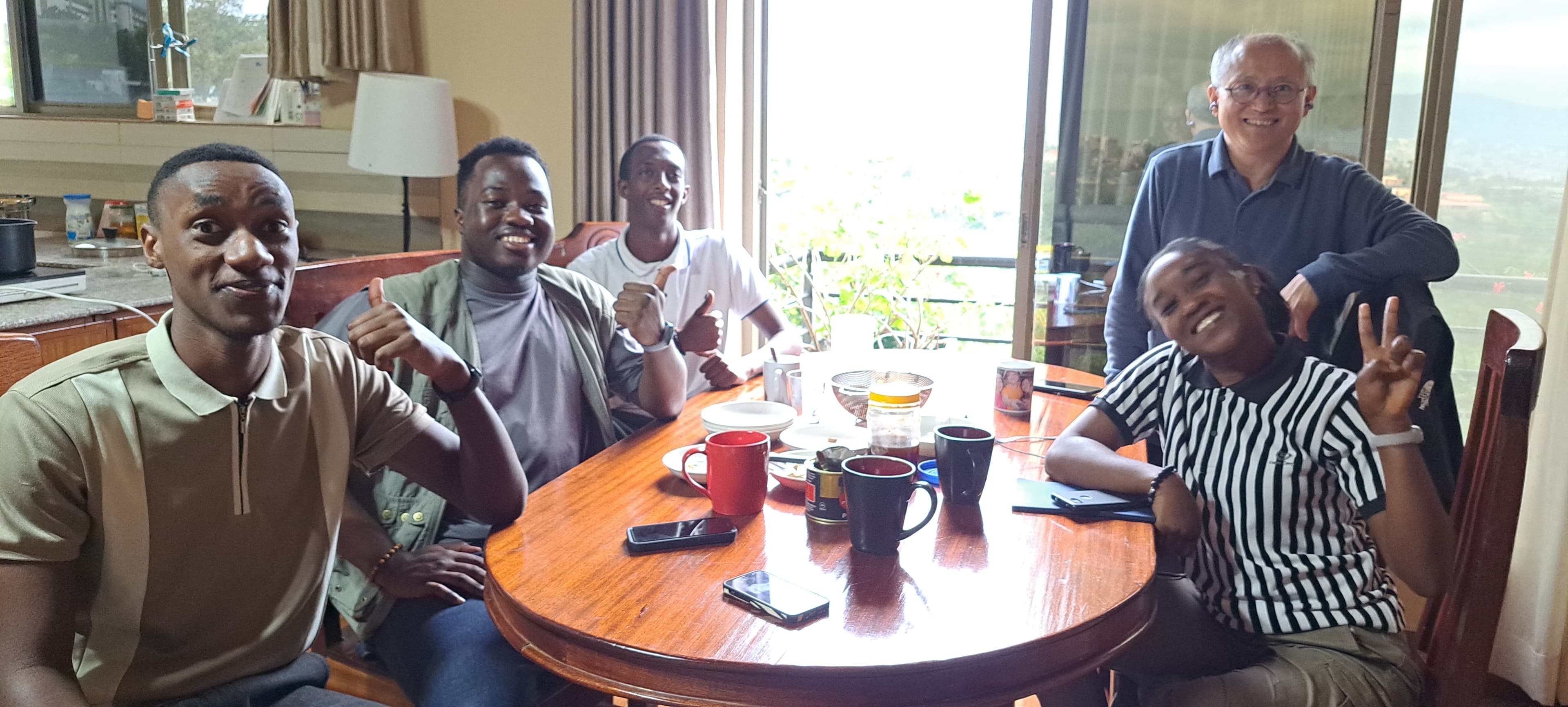 ASYNCC team with Cedrick